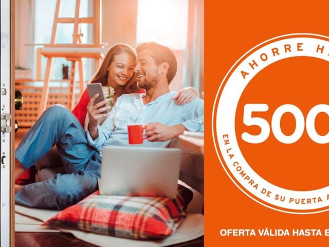 ¡Hasta 500€ de ahorro con el nuevo plan renove de puertas acorazadas Fichet!