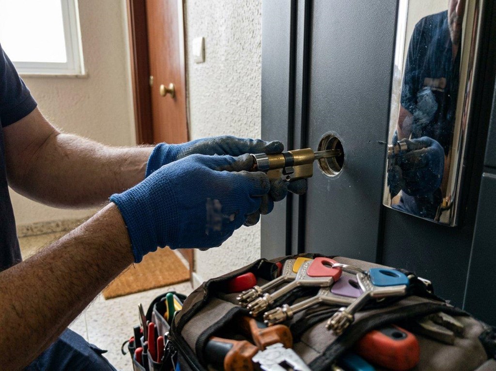 Foto 1 ¿Llave perdida o cerradura vulnerable? Sustitución de cilindros en A Coruña