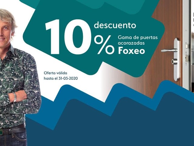 Nueva promoción Fichet: descubre los grandes beneficios de nuestras puertas acorazadas Foxeo