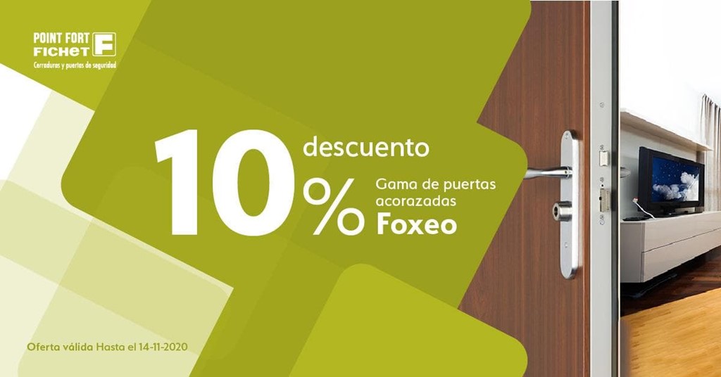 Puertas acorazadas Foxeo: máxima protección a su alcance