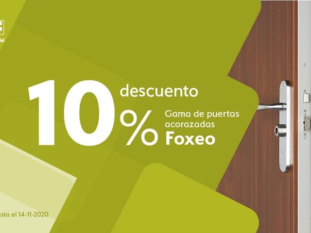 Puertas acorazadas Foxeo: máxima protección a su alcance